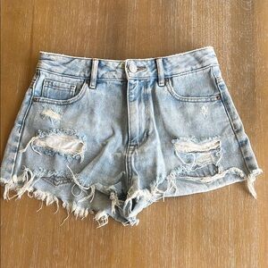 Pacsun Light Blue Women’s Jean Shorts